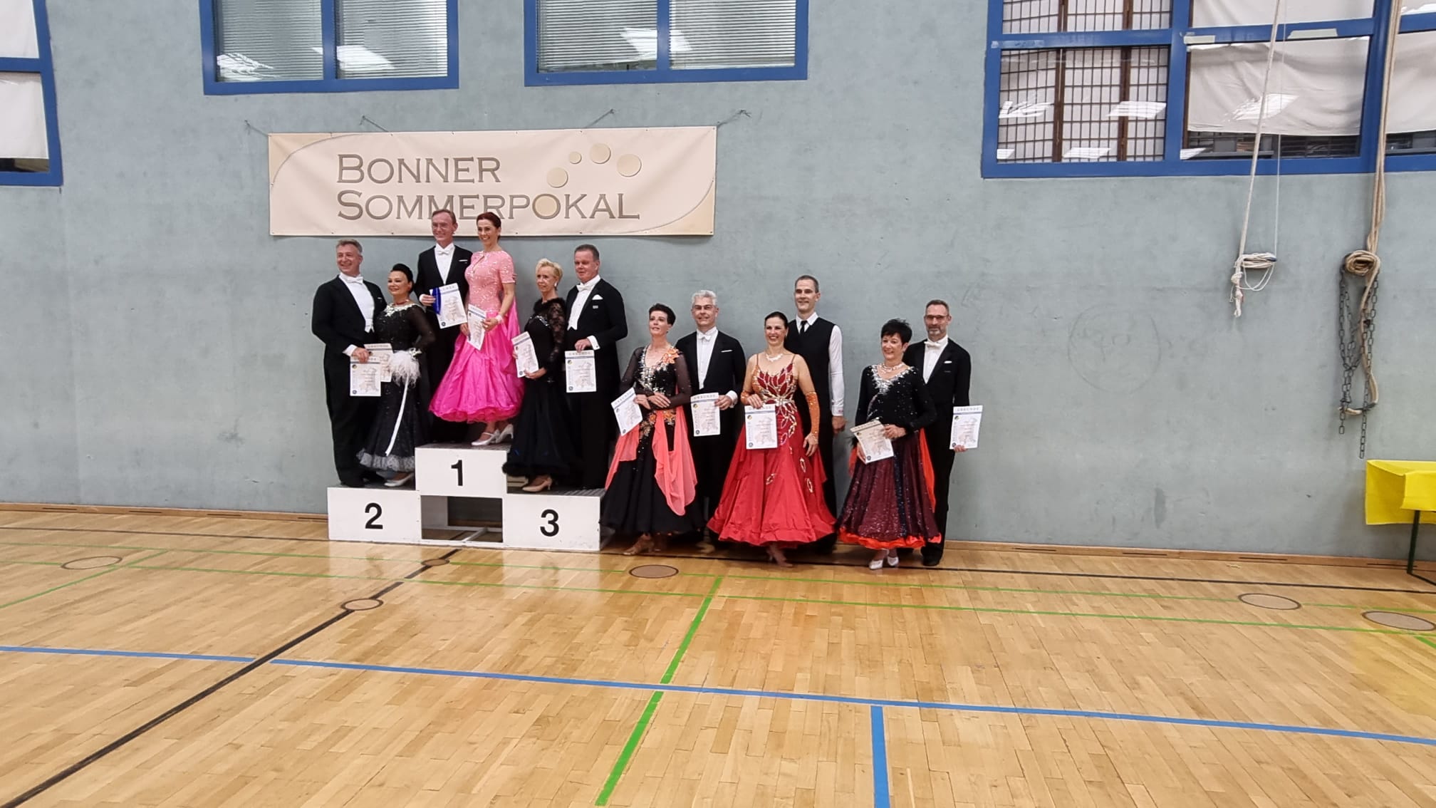 Finale beim Sommerpokal in Bonn für Heike und Andreas Rossow